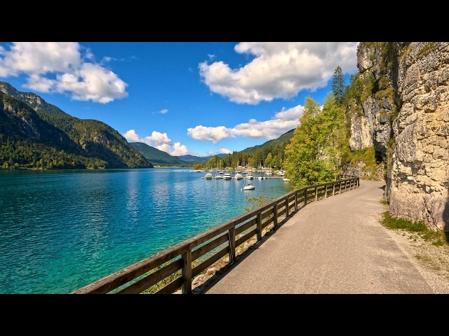 Virtual Bike Tour: Lake Achensee 4K
