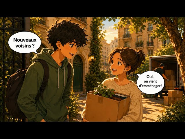 10 French Dialogues For Beginners 🇫🇷| Meeting New Neighbors 