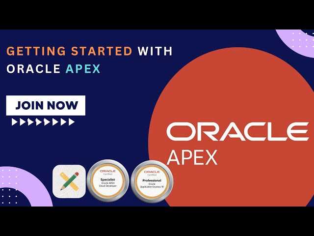 Oracle APEX Tutorial for Beginners Complete Introduction