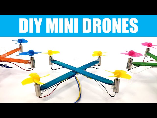 DIY Mini Drone Part 1: Build Your Drone | Drone Science Project