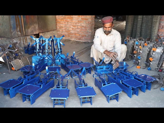 Amazing Process of Recycling Metal Oil Drums into Mechanical Weighing Scales | Factory Manufacturing