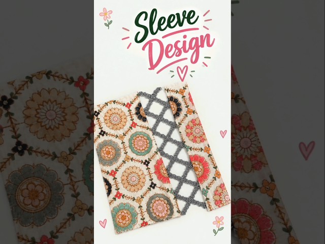 The Prettiest Sleeve Design You Can Make with Simple Trim! 😍✨🧵#sewing #sewingprojects #diy