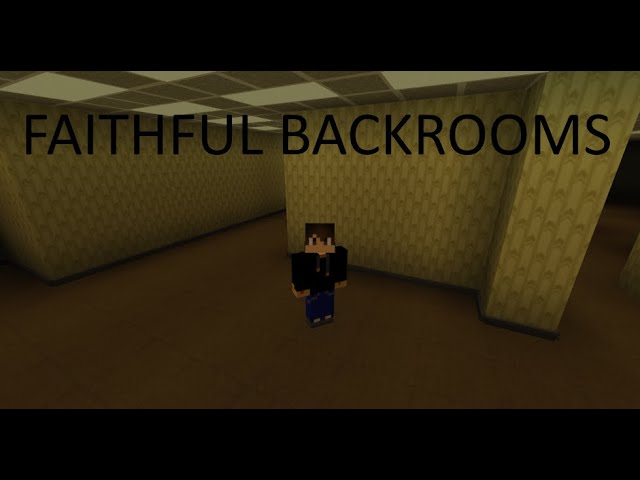 A BRAND NEW BACKROOMS MOD - faithful backrooms mod showcase