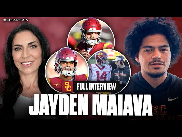 Jayden Maiava previews No. 12 USC's matchup vs Rutgers, talks relationship with Lincoln Riley
