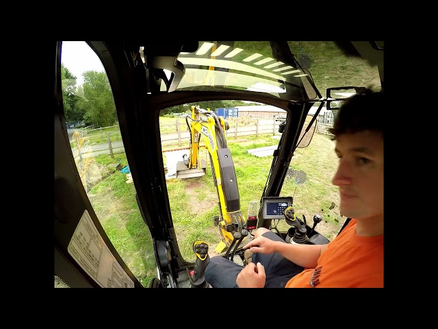 How to reduce dig level area with iDig on a JCB