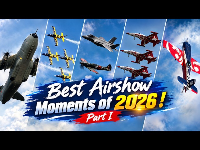 Best Airshow Moments 2026!   Part 1 . My most Stable and Sharpest Airshow videos of 2026  4Kᵁᴴᴰ