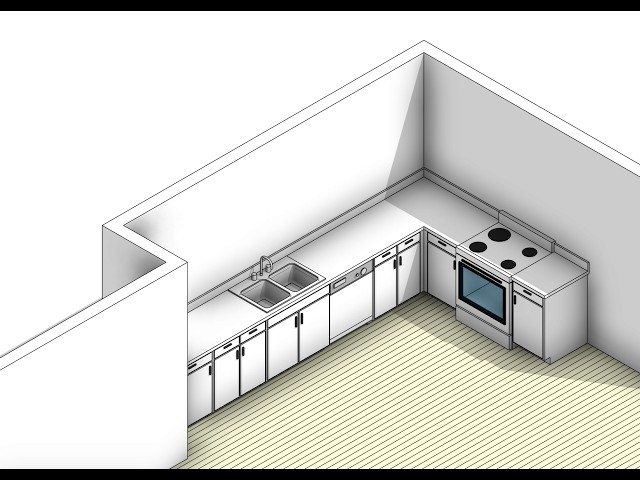 REVIT KITCHEN: BASE CABINETS