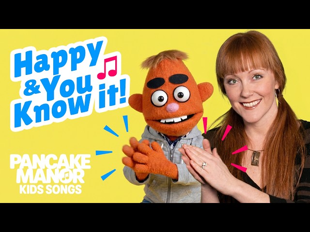If You’re Happy and You Know It 👏 | Action Song for Kids | Movement & Preschool Learning