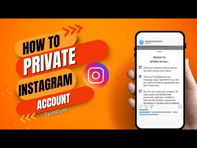 How to private your Instagram account 2025| Instagram private account| Tech Fleet