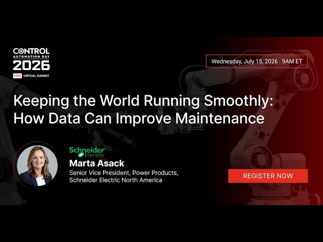 Keeping the World Running Smoothly: How Data Can Improve Maintenance