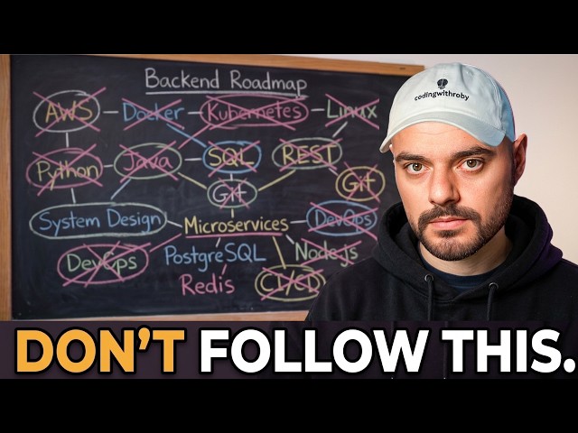Every Backend Developer Roadmap Is LYING To You!