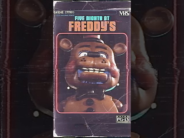 FNAF 2 Movie VHS Edit 🐻🍕 #fnaf #shorts