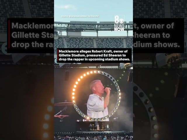 Macklemore Dropped From Ed Sheeran Tour After Pro-Palestine Speech