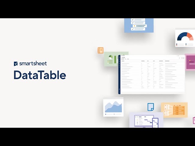 How to use Smartsheet DataTable