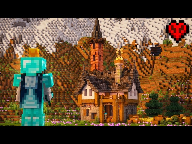 starting FRESH in HARDCORE MINECRAFT