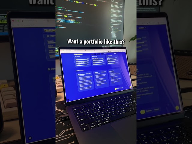 Want a Portfolio Like This? 👀