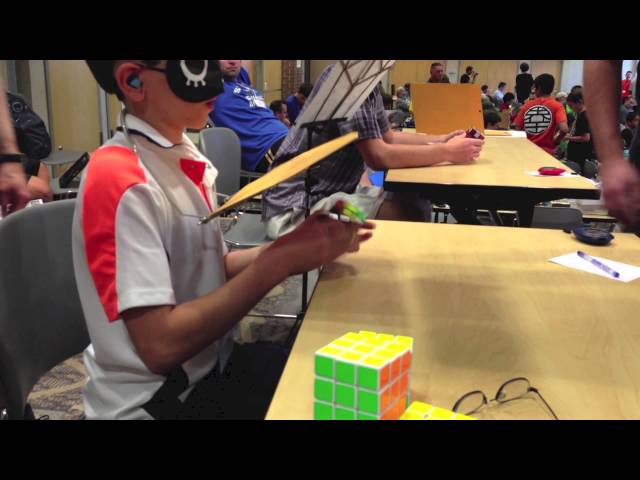 Official 8/8 Rubik's Cubes Multiple Blindfolded in 59:46! PB!