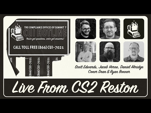 CUI Hotline - Live from CS2 Reston!