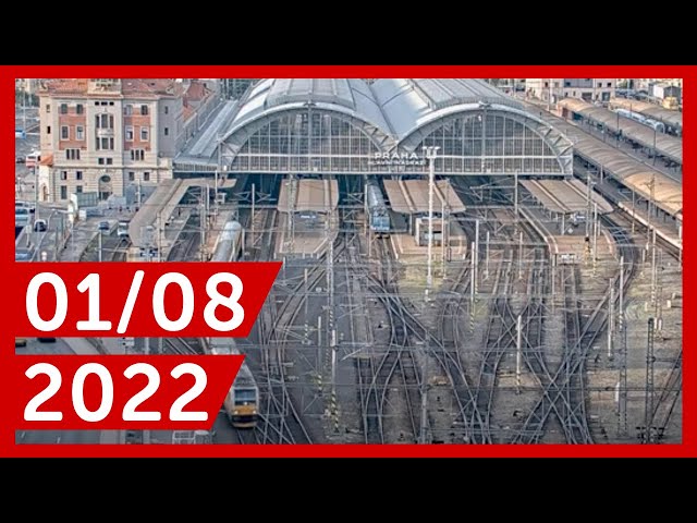 Trainspotting at Prague Main Station | 01/08/2022