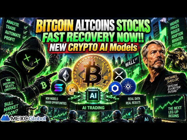 Bitcoin Altcoins Stocks Price Recovery FAST - New Crypto AI Models Are Here!