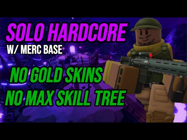 TDS SOLO hARDCORE w/MERCENARY BASE NO GOLDEN SKINS