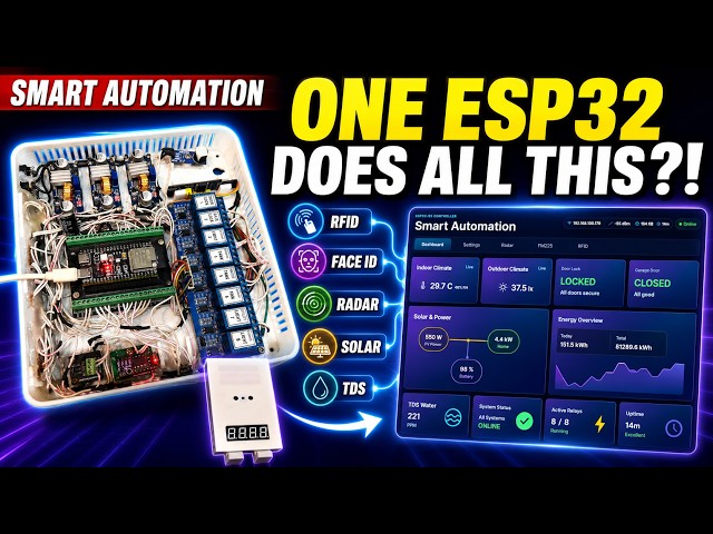 I Asked AI to Build the Ultimate ESP32-S3 Automation System