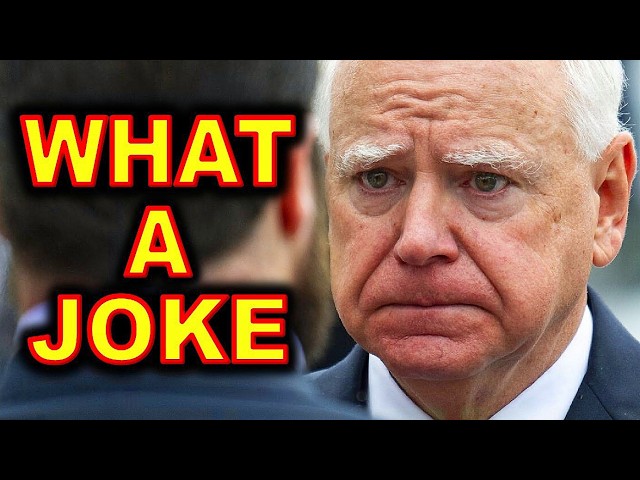 Tim Walz Makes INSANE Claims About FRAUD LAST Night in EXIT Interview.....