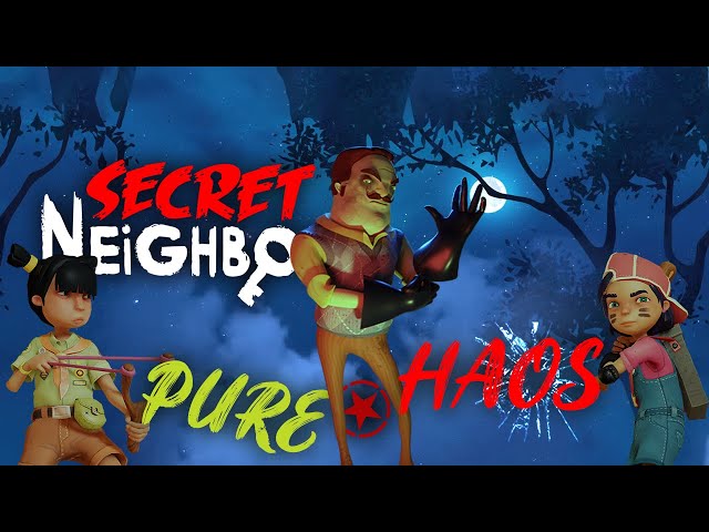 1 Hour of Pure Chaos! Insane Secret Neighbor Games & Clutch Moments! 😱🎮🔥