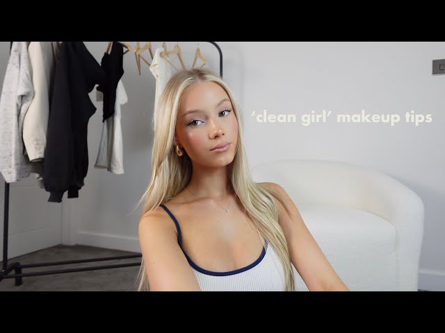 ‘clean girl’ makeup tutorial