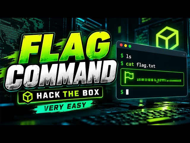 🚩 Hack The Box – Flag Command Walkthrough | Easy CTF Challenge 🔥