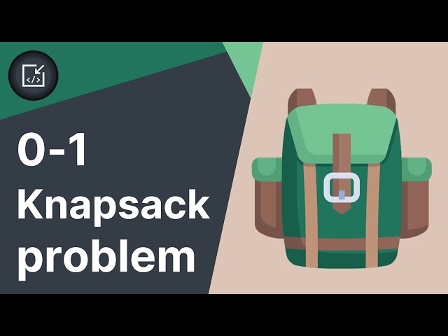 0-1 Knapsack problem - Inside code