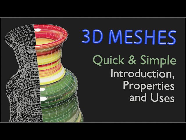 What is a mesh in 3D Computer Graphics?
