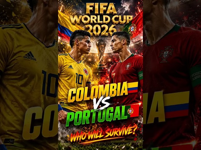 FIFA World Cup 2026 Matchday: Colombia vs Portugal #football  #worldcup #soccer #news #fifaworldcup