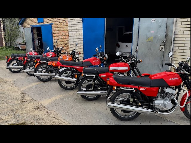 Mini motorcycle factory JAVA and CZ!!!👍