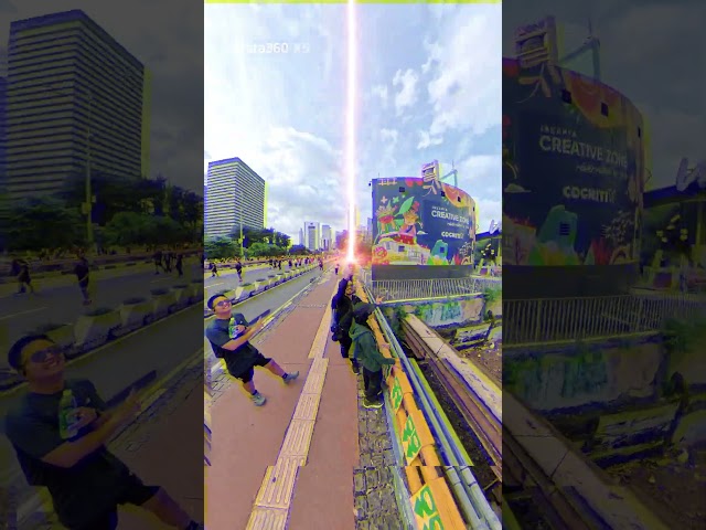 This is how Sunday should feel.And for a moment, Jakarta paused.First Sunday of 2026 @insta360