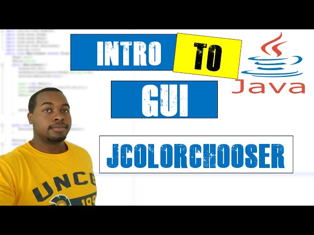 How To: JColorChooser | Intro to GUI in Java (Part 12)