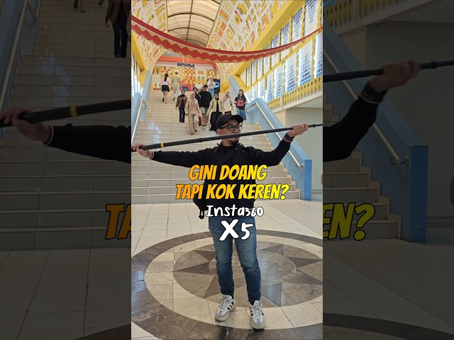 Gini Doang Tapi Kok Keren? Cuma jalan, cuma rekam, cuma muter angle. Tapi hasilnya... @insta360