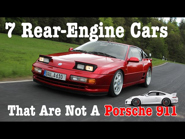 7 Rear-Engine RWD Cars That Are Not a Porsche 911 | Ep. 1