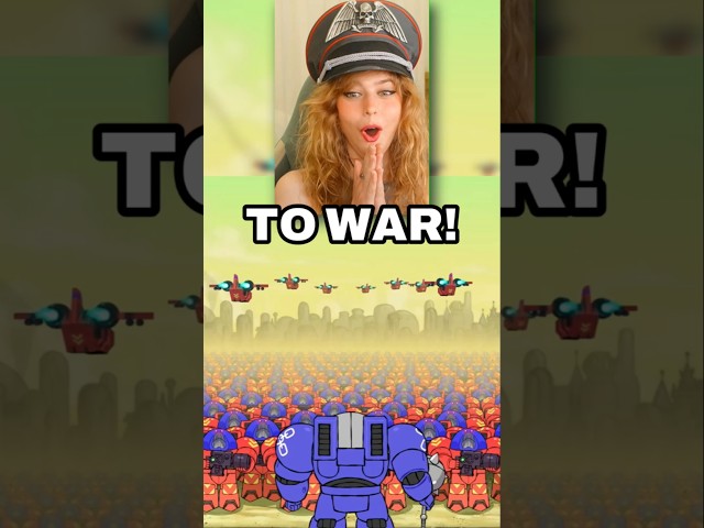 THE WAR AGAINST THE BLAP BLAPS! 🫶 | SPACE KING #spaceking #warhammer40k #reaction