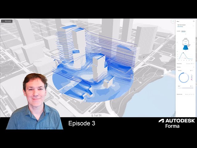 Autodesk Forma Series - Episode 03 - Wind Analysis + Proposals
