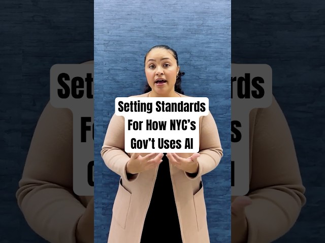 How Should the Gov't Use AI? 🤖 Introducing NYC's New Office of Algorithmic Accountability