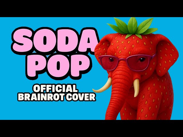 SODA POP x Strawberry Elephant ITALIAN ANIMALS