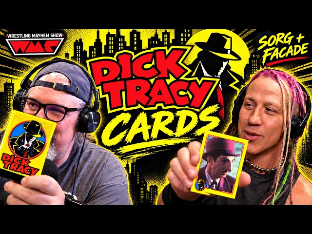 Facade Opens Vintage Dick Tracy Trading Cards
