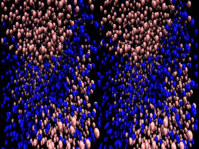 Argon atoms in porous medium 2