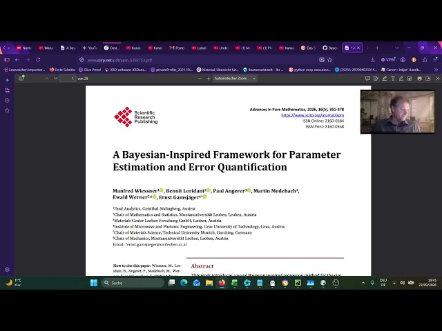 Unbekannte systematische Fehler: Ein Framework zur Berechnung  der Modellparameter und der Fehler