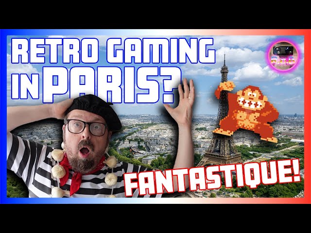 INCREDIBLE Retro Game Hunting in PARIS! 2024 - I Was Amazed!