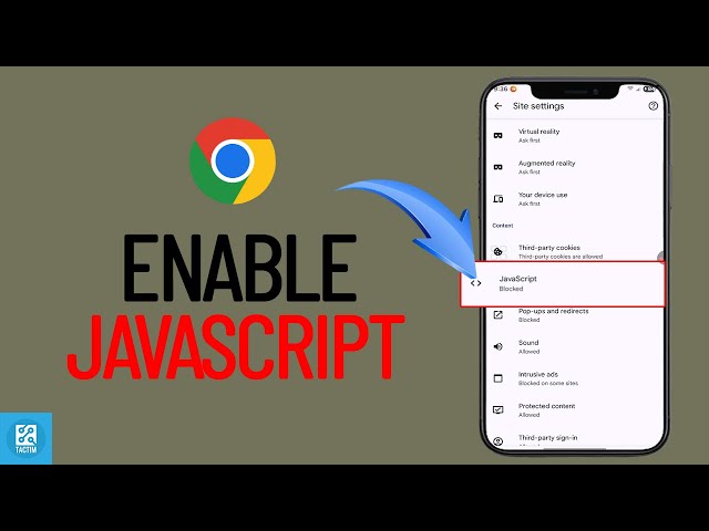 How To Enable Javascript On Google Chrome 2025