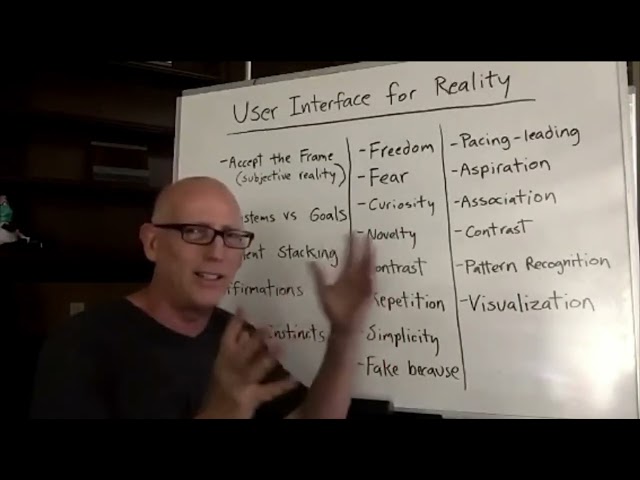 Scott Adams: The User Interface for Reality