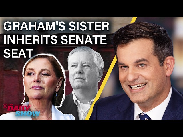 Trump's IndyCar Race, Lindsey Graham's Sis Successor & Toll War in Hormuz Strait | The Daily Show