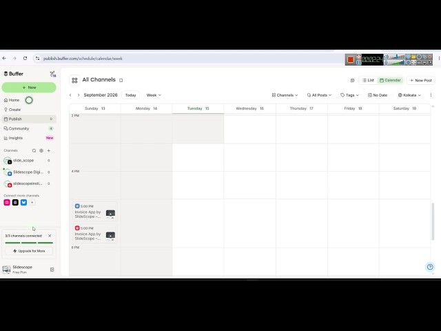 Free Social Media Scheduling Tool | Plan & Schedule Posts in Advance